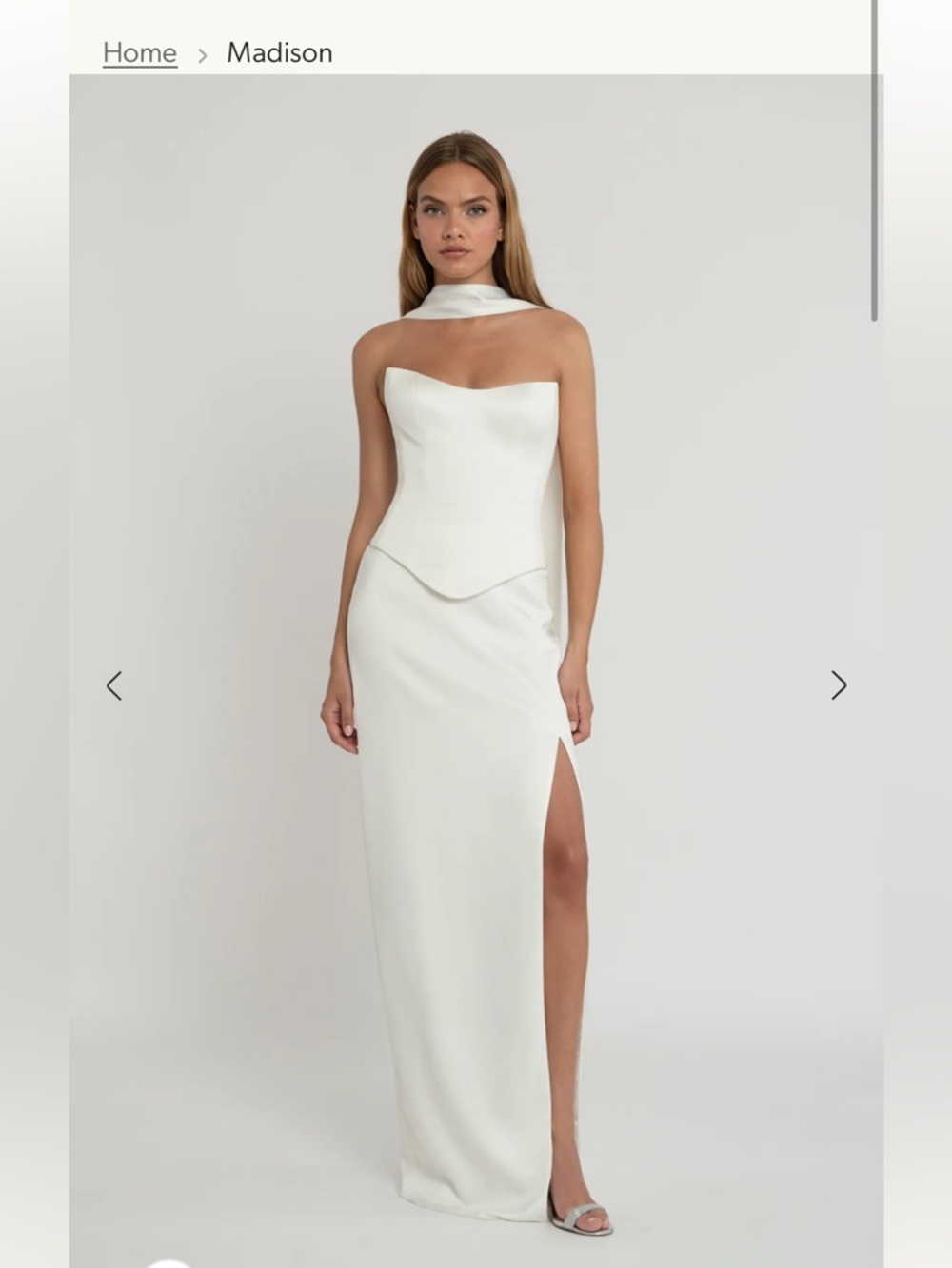 Jenny Yoo Madison Two Piece Dress Size 6